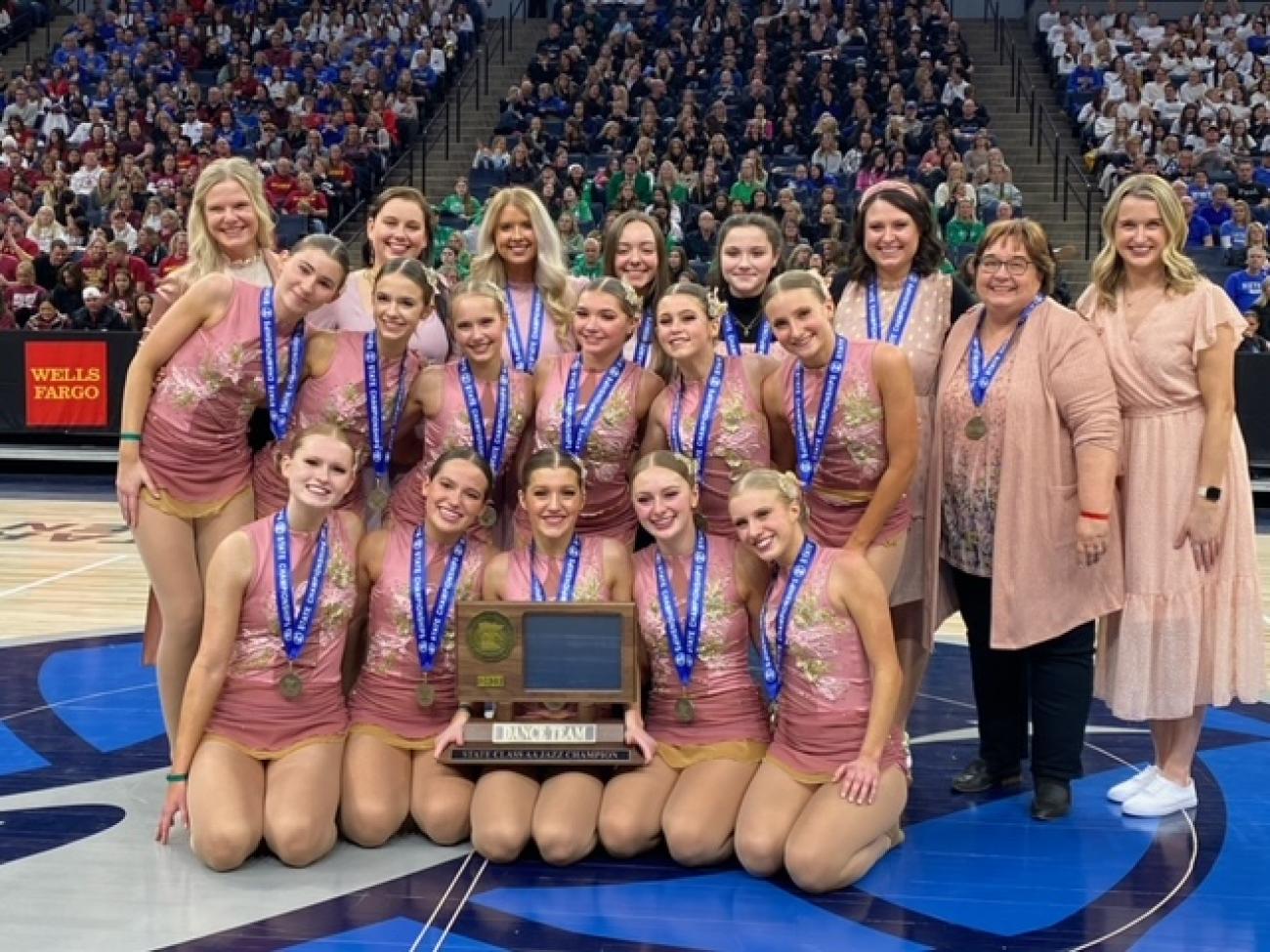 Dance Team State Tournament, 2023 St. Cloud Cathedral defends Class A